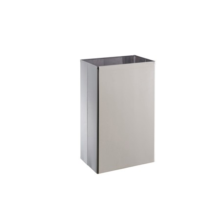 Gettacarte Bob Basic - 30x20x50 cm - 25 L - acciaio inox - Medial