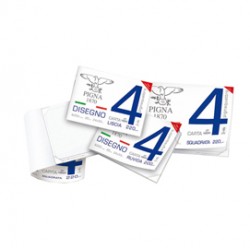 Album Pigna4 - 33 x 48 cm - 4 angoli - 20 fogli - 200 gr - ruvido - Pigna