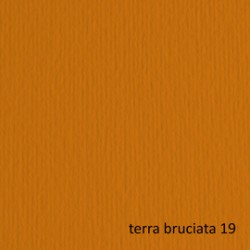 Cartoncino Elle Erre - 70 x 100 cm - 220 gr - terra bruciata 119 - Fabriano - blister 10 fogli