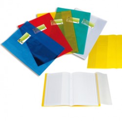 Coprimaxi PT1 F - 21 x 30 cm - PP - 100 mic - c/alette - liscio - blu trasparente - Sei Rota