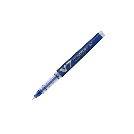 Roller Hi Tecpoint V7 ricaricabile con cappuccio - punta 0,70mm - blu  - Pilot
