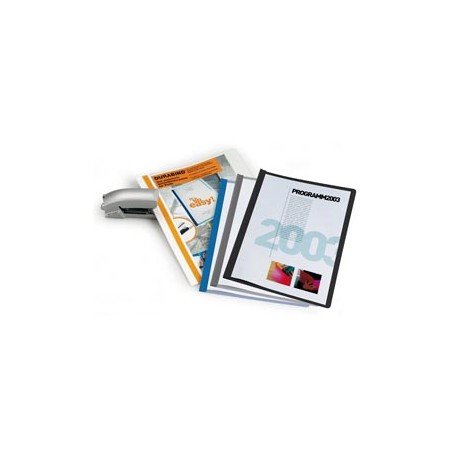 Cartellina per rilegatura Durabind - A4 - PVC - grigio - Durable