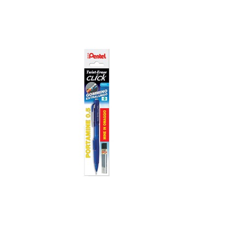 Portamine Twist Erase Clik - 0,50mm + 12 mine - Pentel