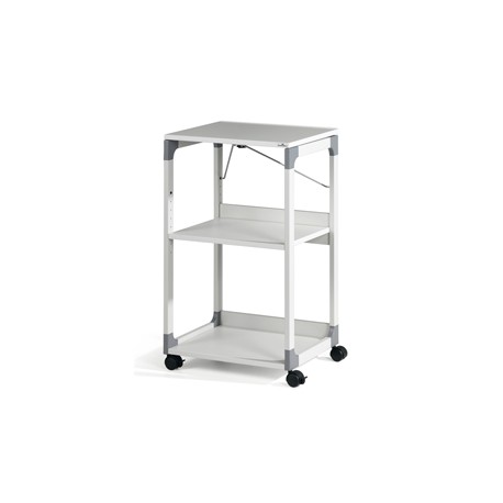 Carrello System - per videoproiettore - con ruote - 3 ripiani - 50,8 x 43,2 x 88,2 cm - grigio - Durable