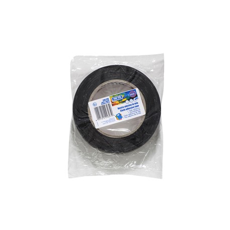 Nastro adesivo telato TPA 200 - 19 mm x 25 m - tela plastificata - nero - Eurocel