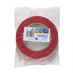 Nastro adesivo telato TPA 200 - 19 mm x 25 m - tela plastificata - rosso - Eurocel