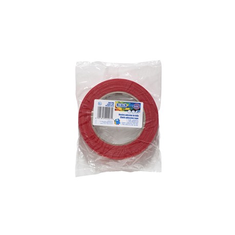 Nastro adesivo telato TPA 200 - 19 mm x 25 m - tela plastificata - rosso - Eurocel