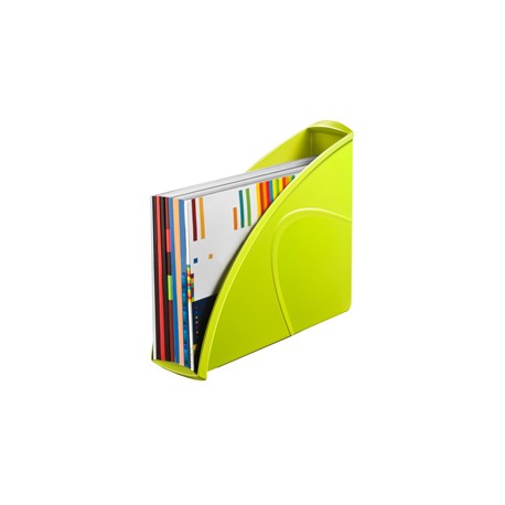 Portariviste CepPro Gloss - 26,5 x 31 cm - dorso 8 cm - verde anice - Cep