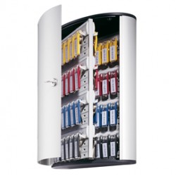 Cassetta portachiavi da parete Key Box - 30,2 x 11,8 x 40 cm - 72 posti - grigio - Durable