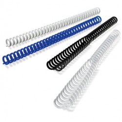 Dorsi ClickBind per rilegatura - riutilizzabili - 16 mm - nero - GBC - conf. 50 pezzi