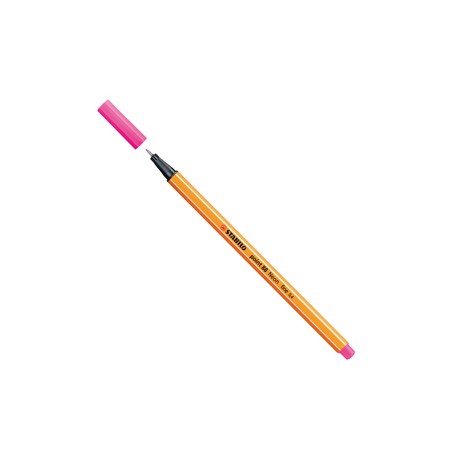 Fineliner Point 88 - tratto 0,4 mm - rosa neon 056 - Stabilo