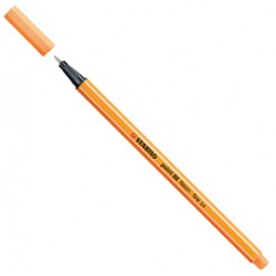 Fineliner Point 88 - tratto 0,4mm - arancio neon 054 - Stabilo