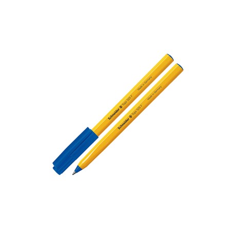 Penna a sfera con cappuccio Tops 505  - punta 0,5mm - blu - Schneider