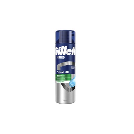 Gel da barba Gillette series - pelli sensibili - 75 ml (da viaggio) - Gillette