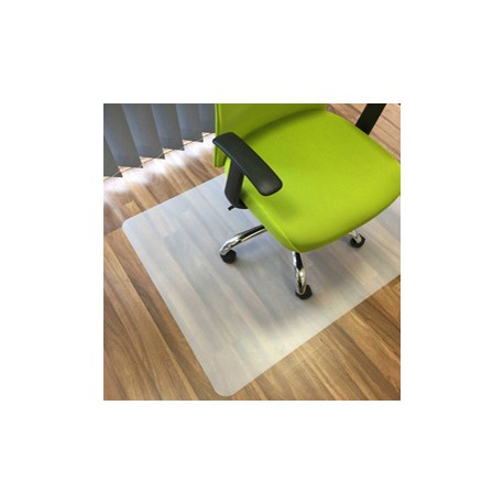 Tappeto Chair Mat salvapavimenti - 90 x 120 cm - vinile - trasparente - Velcoc