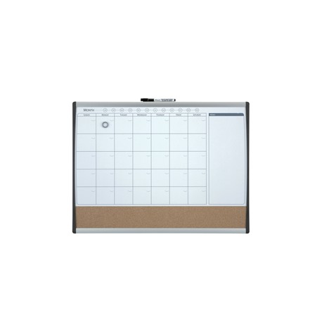 Organizer magnetico con calendario mensile - 58,5 x 43 cm - Nobo