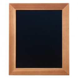 Lavagna Woody - teak - 20 x 24 cm - Securit