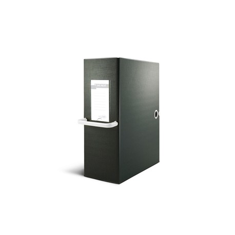 Scatola archivio Big Next - dorso 16 cm - 25 x 35 cm - nero/bianco - Sei Rota