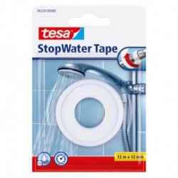 Nastro StopWater per riparazioni - Teflon - 1,2 cm x 12 m - bianco - Tesa