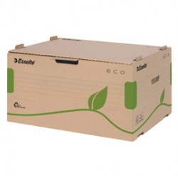 Scatola container EcoBox - 34 x 43,9 x 25,9 cm - apertura laterale - Esselte