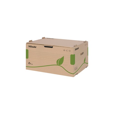 Scatola container EcoBox - 34 x 43,9 x 25,9 cm - apertura laterale - Esselte