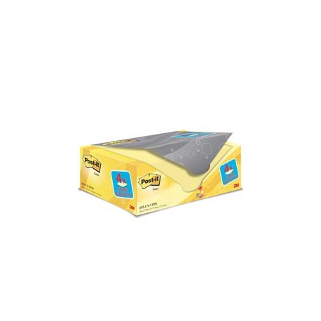 Blocco foglietti Post it® - 655CY-VP20 - 76 x 127 mm - 72 gr - giallo Canary™ - Post it® - conf. 20 blocchi