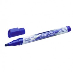 Marcatore Whiteboard Marker Velleda liquid Ink - punta tonda 2,2mm - blu - Bic