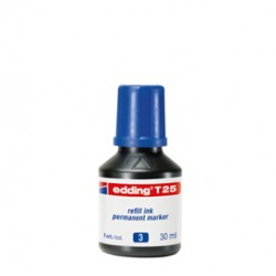 Ricarica Inchiostro marcatore permanente T25 - 30ml - blu - Edding