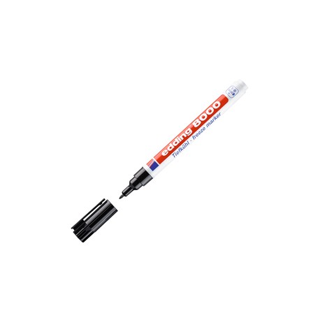 Marcatore permanente per freezer 8000 - punta tonda - 1 mm - nero - Edding