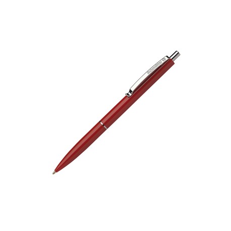 Penna a sfera a scatto K15 - punta media - rosso - Schneider