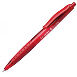 Penna a sfera a scatto SUPRIMO punta media rosso SCHNEIDER