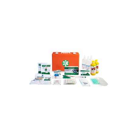 Valigetta di pronto soccorso Medic 2 - 39,5x27x13,5 cm - oltre 3 persone - arancio - PVS