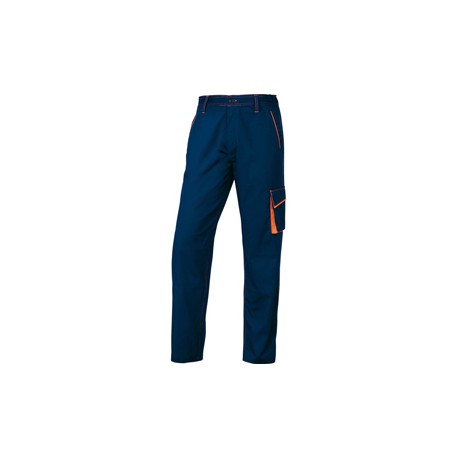 Pantalone da lavoro Panostyle® M6PAN - sargia/poliestere/cotone - taglia L - blu/arancio - Deltaplus