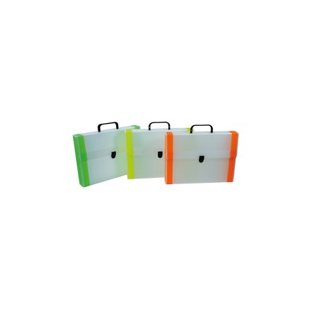 Valigetta Polionda - 28x38cm - dorso 5cm - dorso fluo - Colorosa
