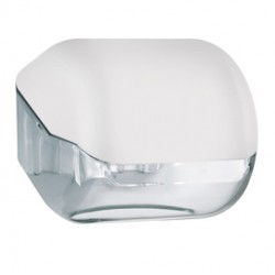 Dispenser di carta igienica EColored - 15 x 14,8 x 14 cm - plastica - adamello white - Mar Plast