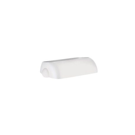 Coperchio per cestino gettacarte Soft Touch - 33,5x22,5x9 cm - 23 L - bianco - Mar Plast