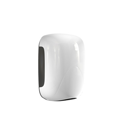 Asciugamani automatico a sensori Mini Zefiro - 23,8x15,6x9,9 cm - 900 W - ABS - bianco lucido - Medial