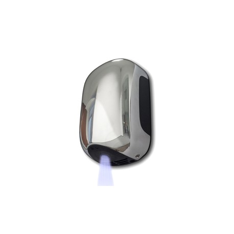 Asciugamani automatico a sensori Mini Zefiro - 23,8x15,6x9,9 cm - 900 W - ABS - cromato - Medial