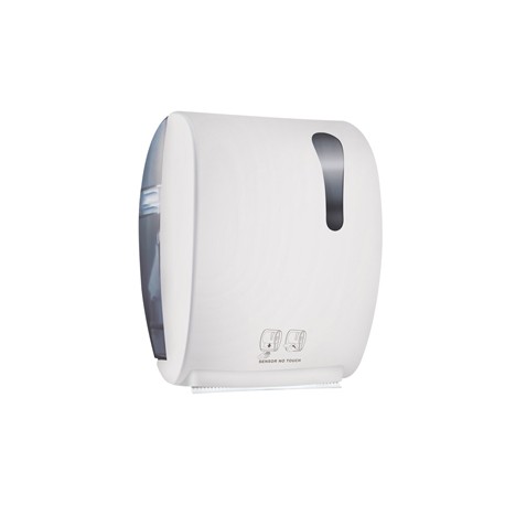 Dispenser elettronico asciugamani Kompatto Advan 875 - 32 x 22,4 x 40,5 cm - bianco - Mar Plast