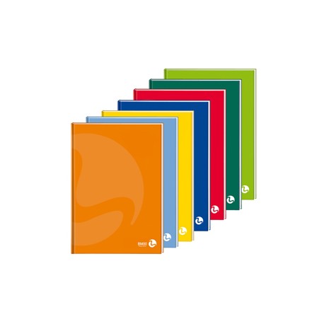 Maxiquaderno Color 80 - A4 -  4mm - 96 fogli - 80gr - cartonato - BM