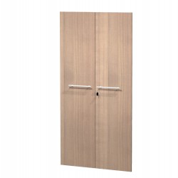 Coppia ante Prestige - per mobile medio/alto - con serratura - 80 x 153,8 cm - spessore 18 mm - melaminico - ciliegio ar