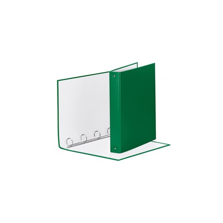 Raccoglitore Meeting - 22 x 30 cm - 4 anelli tondi 30 mm - dorso 4 cm - PP - verde - Esselte