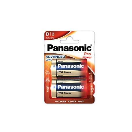 Torcia D Propower LR20 - Panasonic - blister 2 pezzi