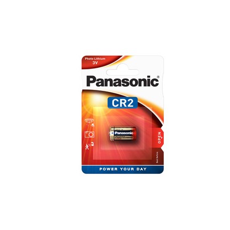 Micropila CR2 Photo - 3V - litio - Panasonic - blister 1 pezzo