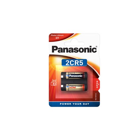 Micropila 2CR5 Photo - litio - Panasonic - blister 1 pezzo