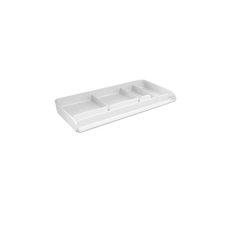 Vaschetta portacancelleria Mydesk - 26,1x12,5x2,8 cm - bianco - Arda