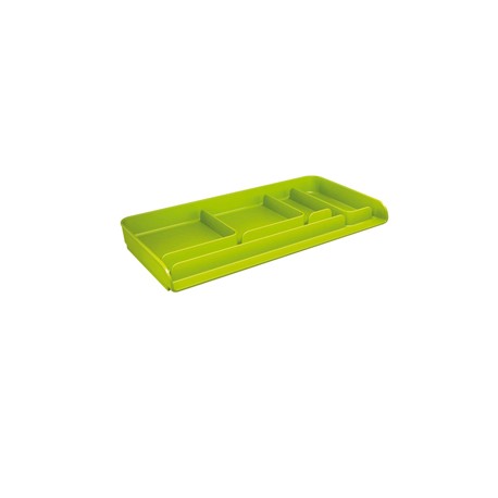 Vaschetta portacancelleria Mydesk - 26,1 x 12,5 x 2,8 cm - verde - Arda