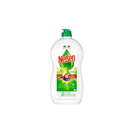 Detersivo per piatti - limone - 900 ml - Nelsen