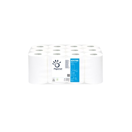 Asciugamani in rotolo Centrefeed - 215 mm x 69 mt - diametro 14,5 cm - 2 veli - 17 gr - 189 strappi - goffratura micro -