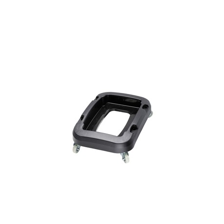 Carrello a 4 ruote per contenitore Office - 32,5×47×15 cm - nero - Medial